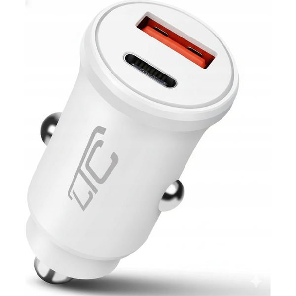 Ładowarka LTC Ładowarka samochodowa LTC PD 30W USB-A/USB-C
