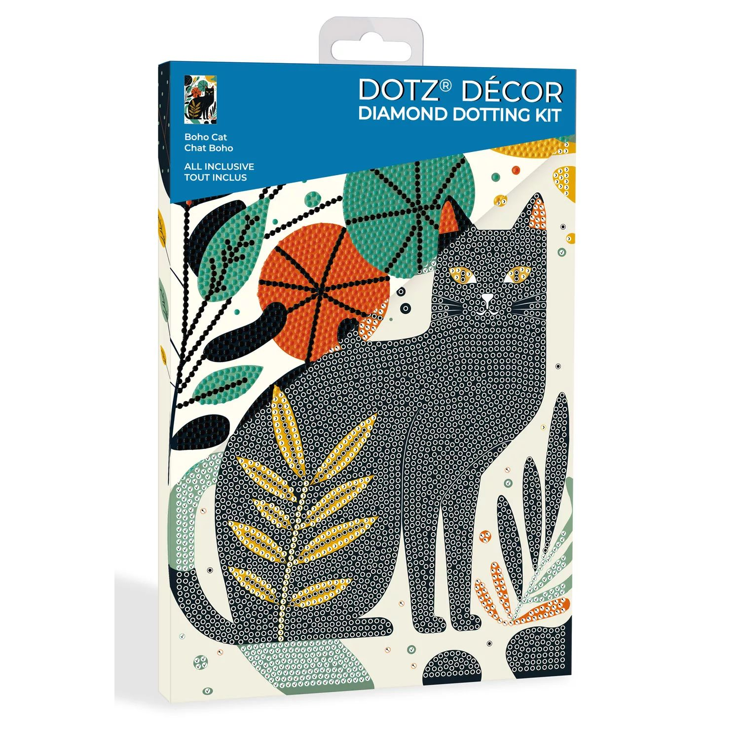 Diamond Dotz Dotz Box Boho Cat Képkészítő készlet 30 x 20 cm (DBX3.004)