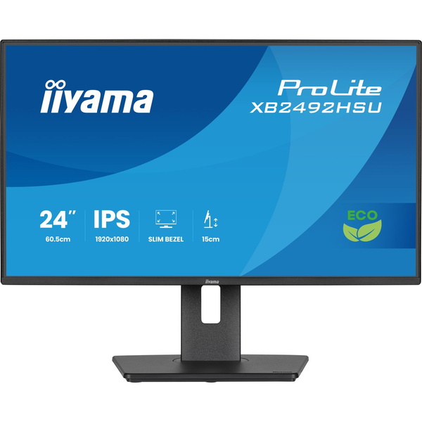 iiyama ProLite XB2492HSU-B1 computerskærm 61 cm (24") 1920 x 1080 pixel Fuld HD LED Sort
