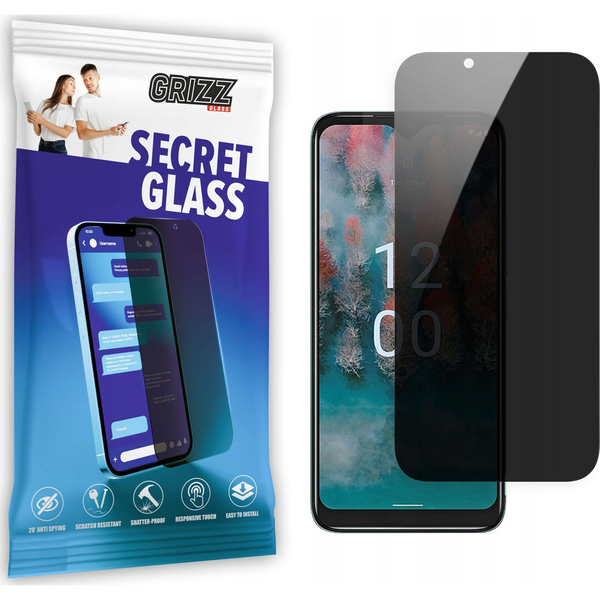  GrizzGlass Szkło prywatyzujące GrizzGlass SecretGlass Nokia C12