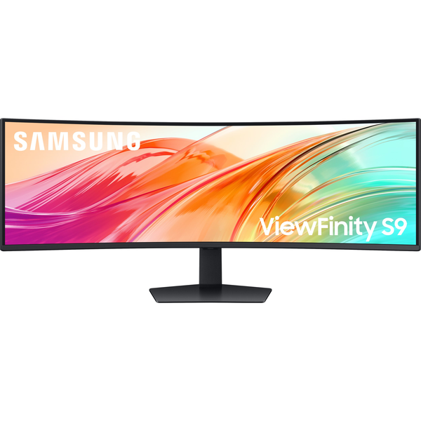 Samsung S95UC 49" UltraWide Dual QHD ívelt monitor (LS49F950UAUXXE)