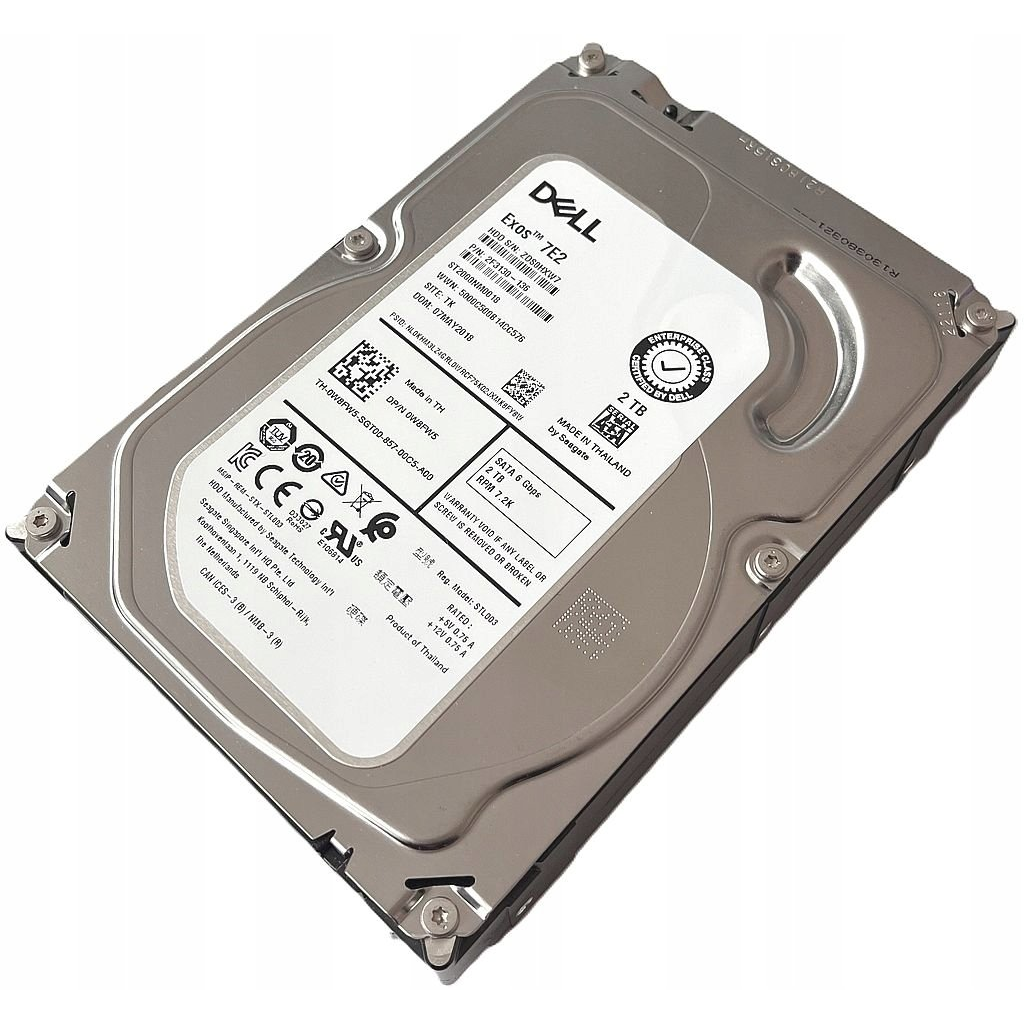 Твърд диск Dell W8FW5 2 TB