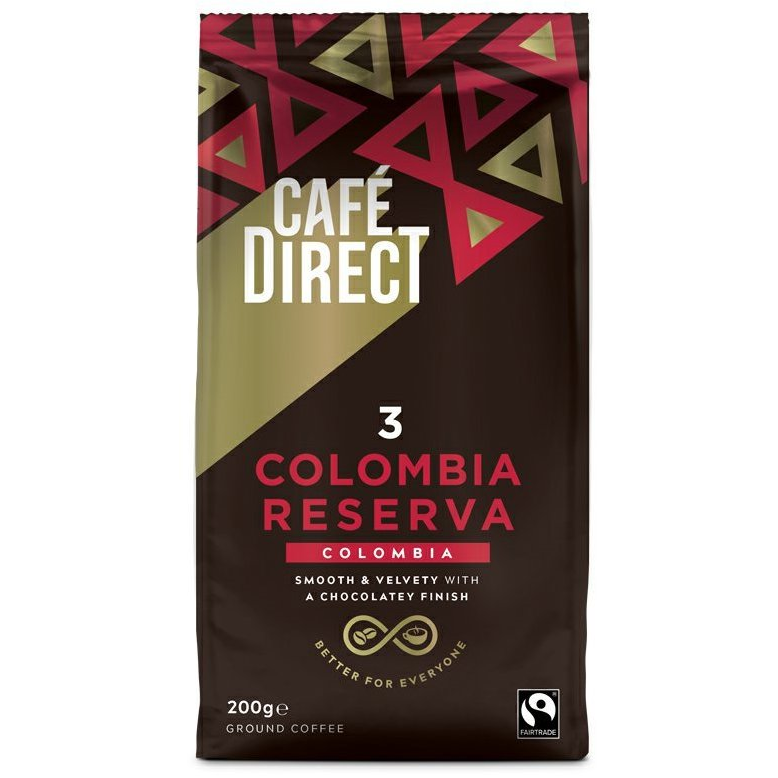 Cafédirect Colombia Reserva SCA 82, őrölt, 200 g (5060198252747)