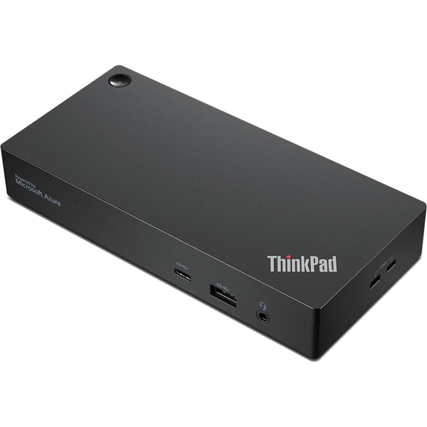 Lenovo 40B20135DK stații de andocare și replicatoare de porturi pentru calculatoare portabile Prin cablu USB 3.2 Gen 1 (3.1 Gen 1) Type-C Negru