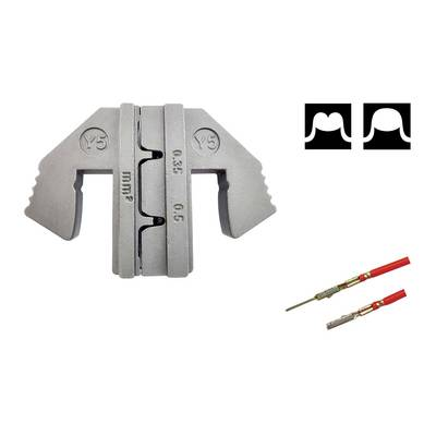 TOOLCRAFT Krimpelő betét Yazaki YES/YESC 0,64x0,64 lezáratlan érintkező 0.35 - 0.5 mm2 Alkalmas márka (TO-9625890) (TO-9625890)