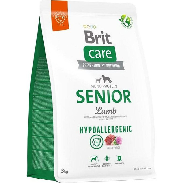 Brit Care Hypoallergenic Senior 3 kg Lamb 172653