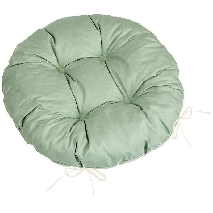 BELLATEX Ülőpárna ADÉLA, 62\303 kerek steppelt, átmérő 40 cm, uni khaki (13070)