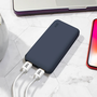 Univerzális hordozható, asztali akkumulátor töltő - Juice ECO MAX Power Bank -  2xUSB + Type-C - 20.000 mAh - kék