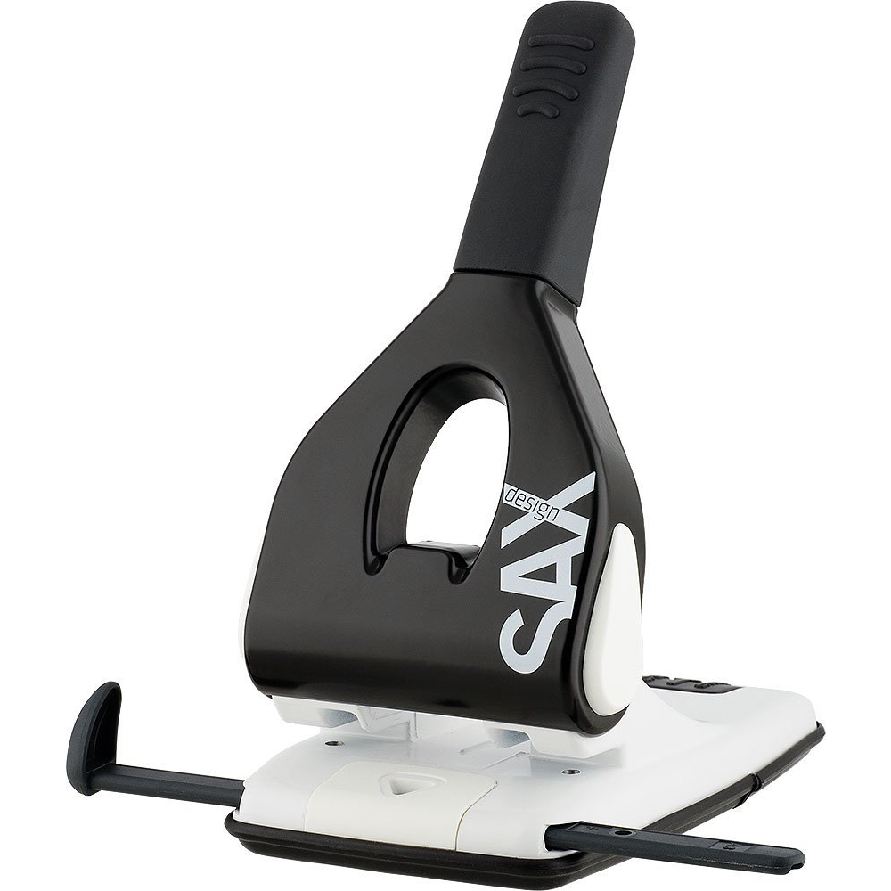 Sax 618 Kétlyukú 65 lap kapacitású lyukasztó - Fekete (7310069004)