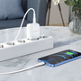 Borofone Síťová nabíječka BN4 Potential - USB + Typ C - QC 3.0 PD 2.0 20W