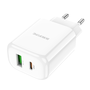 Borofone Síťová nabíječka BN4 Potential - USB + Typ C - QC 3.0 PD 2.0 20W