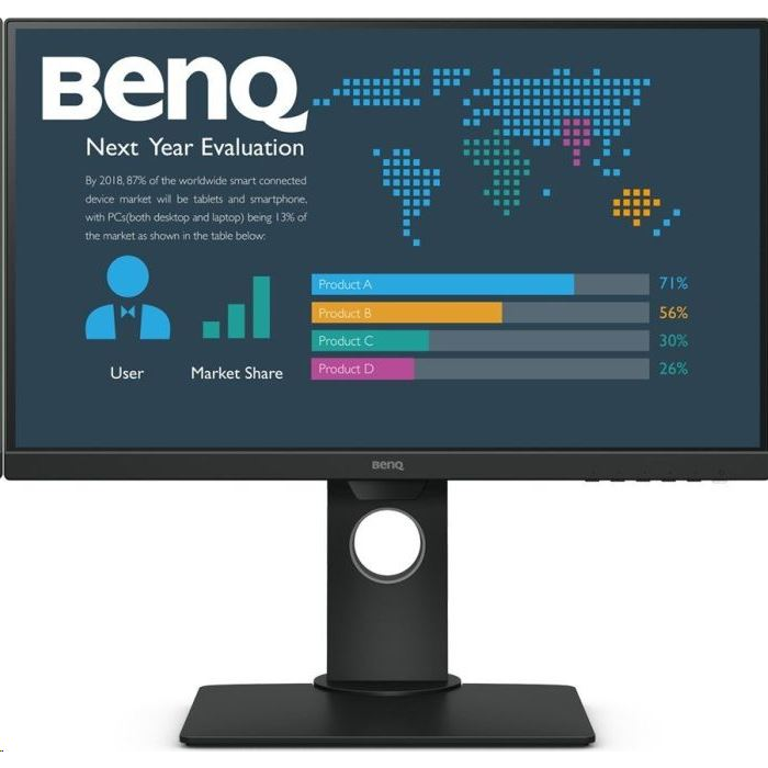 BenQ BL2480T 23,8" Full HD IPS monitor fekete (9H.LHFLA.TBE / 9H.LHFLA.FPE)