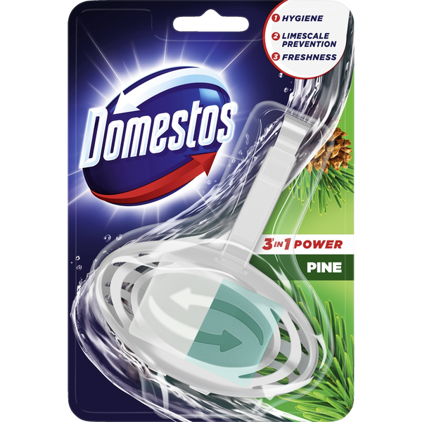 Čisticí prostředky do toalet Domestos antibakteriální kostka borovice 0,040