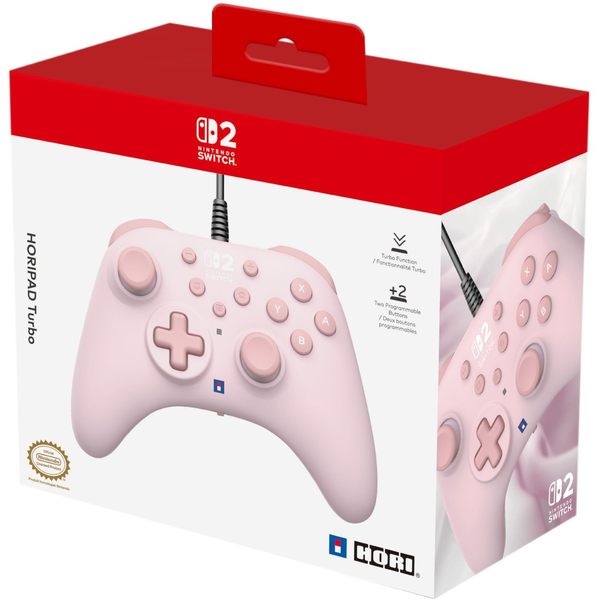 HORIPAD Turbo Cozy Pink - Nintendo Switch 2