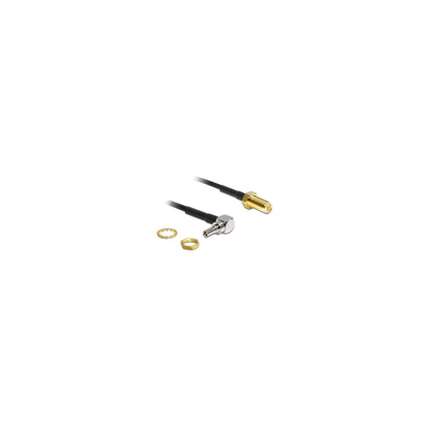 DELOCK HF Kabel RP-SMA -> CRC-9 90° Bu/St 0.20m