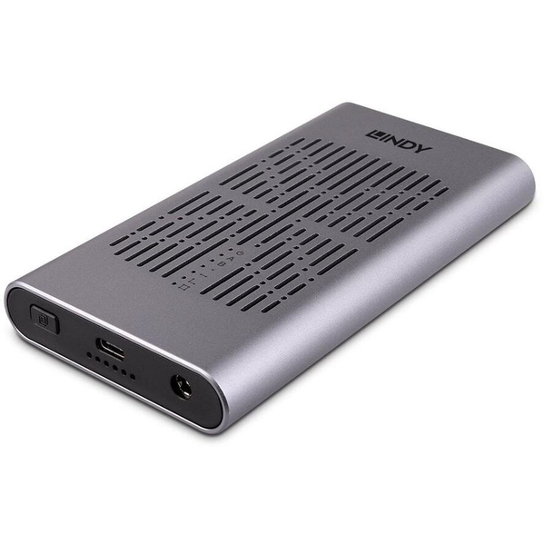Lindy 43382 behuizing voor opslagstations SDD-behuizing Zilver M.2