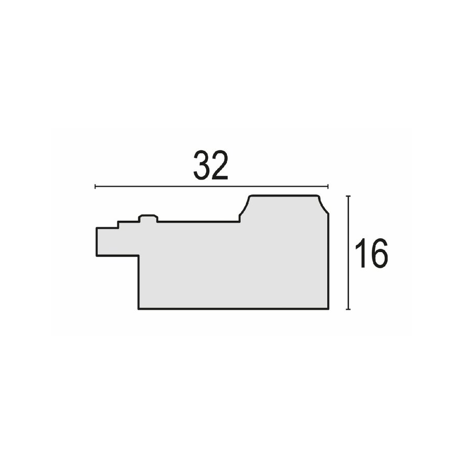 ZEP PM257W Palermo 13x18 Képkeret - Fehér (PM257W)