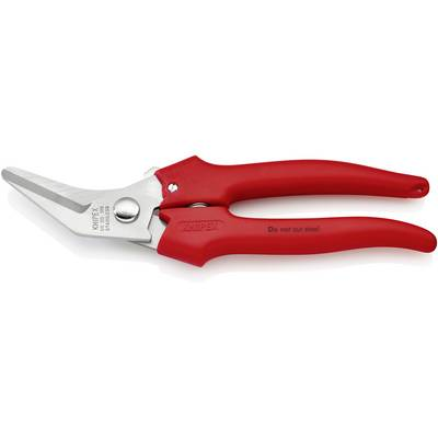 Kombinált olló 185 mm, lesarkított alak, Knipex 95 05 185