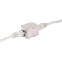 Hálózati kábel toldó adapter CAT 6 [1x RJ45 alj - 1x RJ45 alj] fémes renkforce