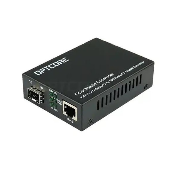 GENERIC Média Konverter 10/100/1000 Base-T RJ45 - 1000Base-FX SFP Gigabit Fiber (MC-GSA11-L)