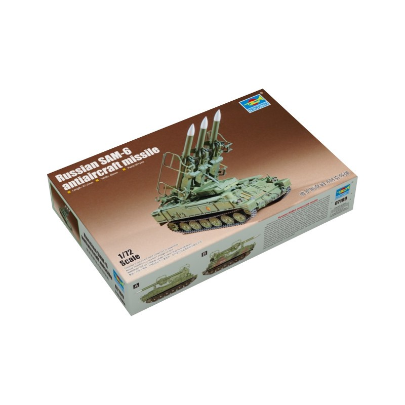 Trumpeter Orosz SAM-6 rakéta műanyag modell (1:72) (07109)