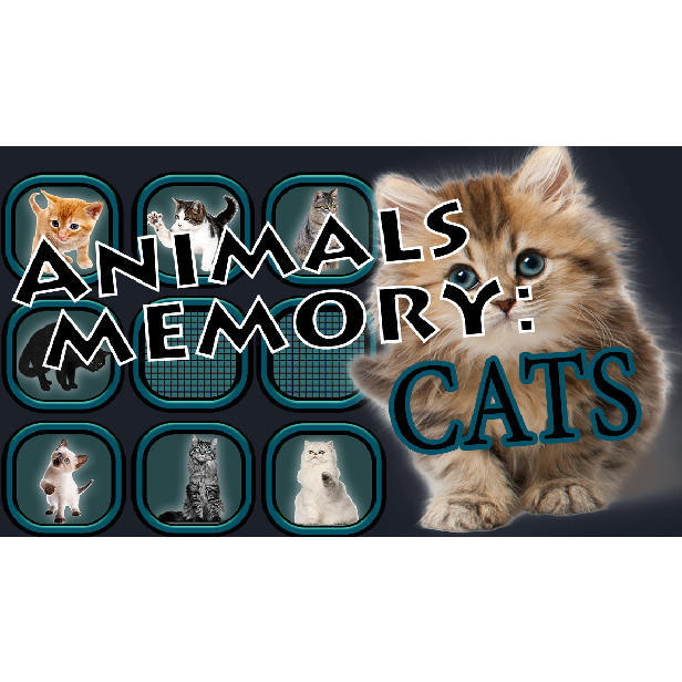 Animals Memory: Cats (PC - Steam elektronikus játék licensz)