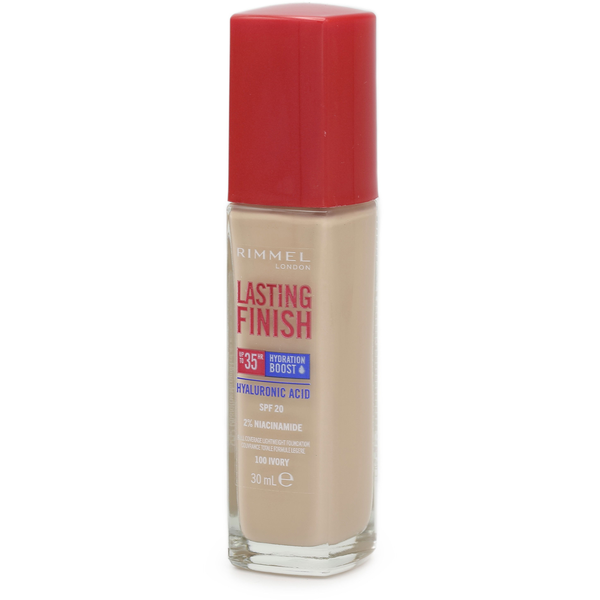 RIMMEL LONDON Lasting Finish 35H Hydration Boost SPF20 100 Ivory 30ml