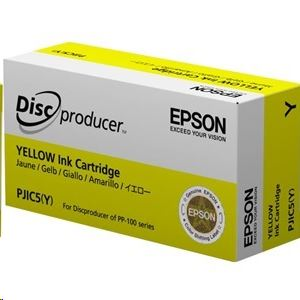 Epson Discproducer inkoustová náplň 1 kusů Originální Žlutá