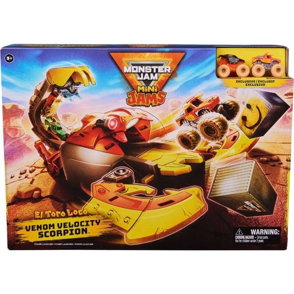 Monster Jam El Toro Loco Venom Velocity Scorpion