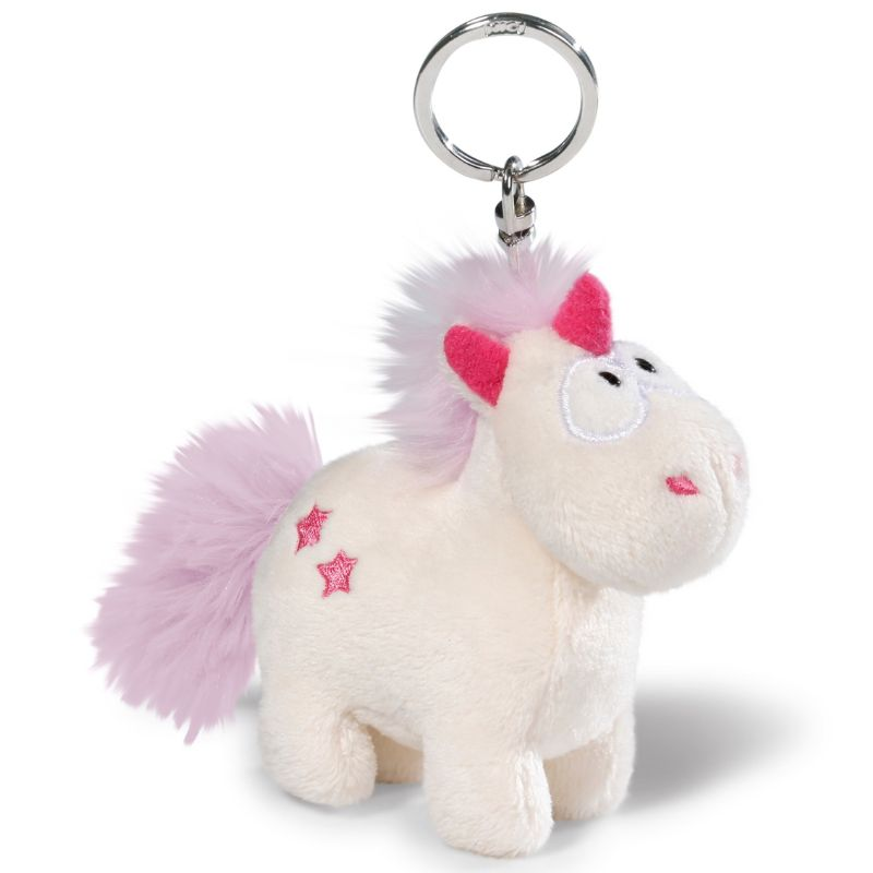 Nici Theodor unikornis plüss kulcstartó - 10 cm (40091)