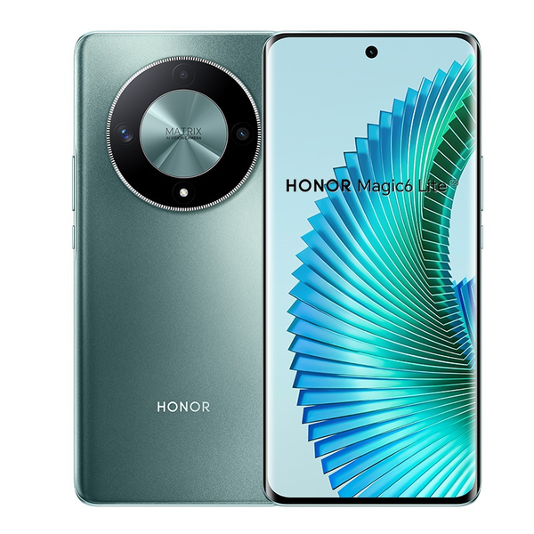 Honor Magic6 Lite 5G 17,2 см (6.78") Двойна SIM карта Android 13 UBS тип C 8 GB 256 GB 5300 mAh Зелен
