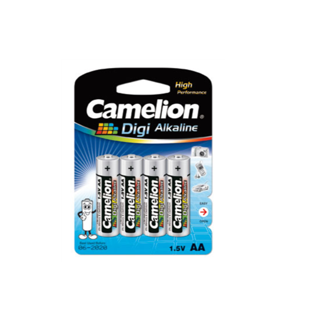 Camelion LR6-BP4DG AA/LR6 Alkáli Ceruzaelem (4db/csomag) (11210406)