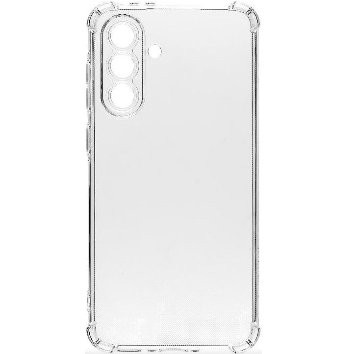 Samsung Galaxy A36 5G SM-A366B, Szilikon tok, légpárnás sarok, Tactical TPU Plyo, átlátszó (TS12291)