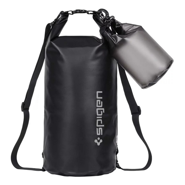Spigen Aqua A630 Univerzális Vízhatlan Tok - Fekete (2db) (AMP04534)
