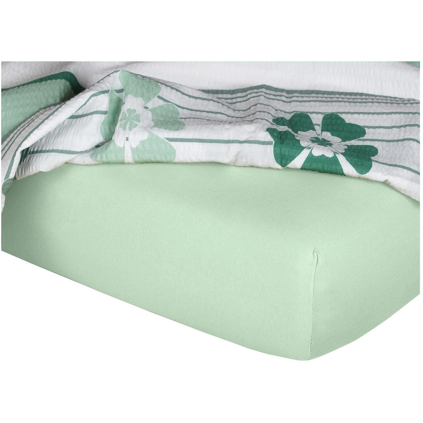Dadka Jersey sheet mint 60 × 120 × 10 cm (02202A-000MENTO-D)