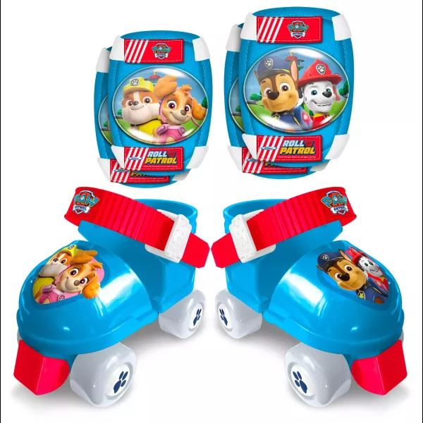 Stamp: Cipőre húzható görkorcsolya szett könyök- és térdvédővel - 23-27 lábméret (PA450035)