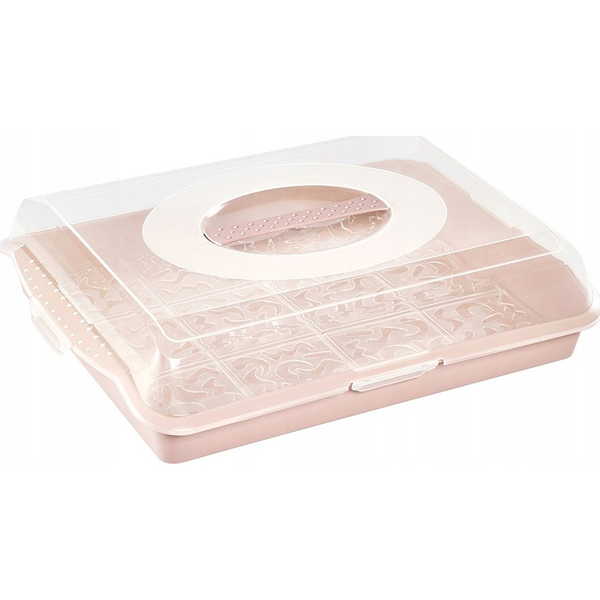 Keeeper Sütemény Tartó - 35x45x11 cm, Nordic Pink