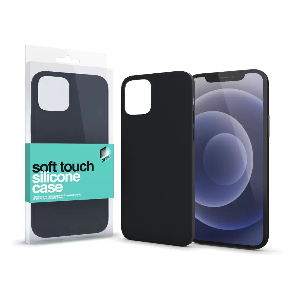 Xpro Soft Touch Apple iPhone 13 mini tok fekete (124145) (x124145)
