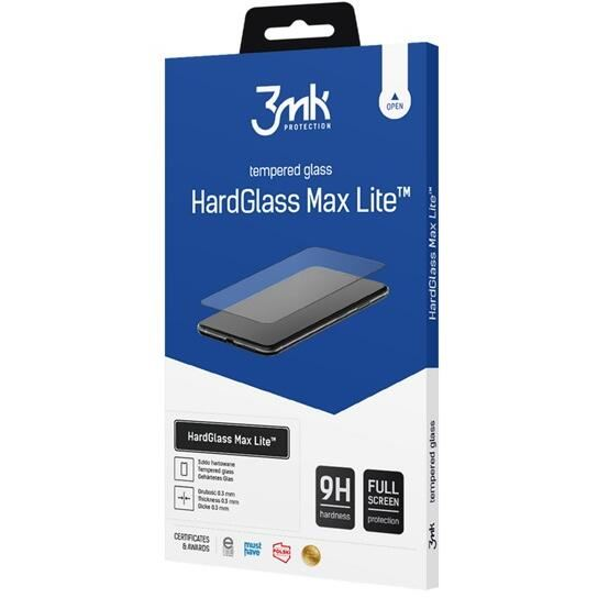 3MK HardGlass Max Lite Samsung A35/A55 Full Screen Glass Lite