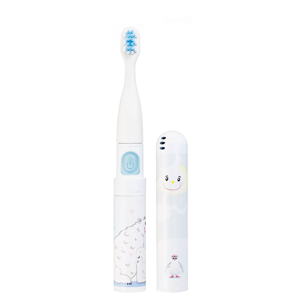 Perie de dinți sonică Vitammy Smile Polar Bear pentru copii cu vârsta peste 3 ani