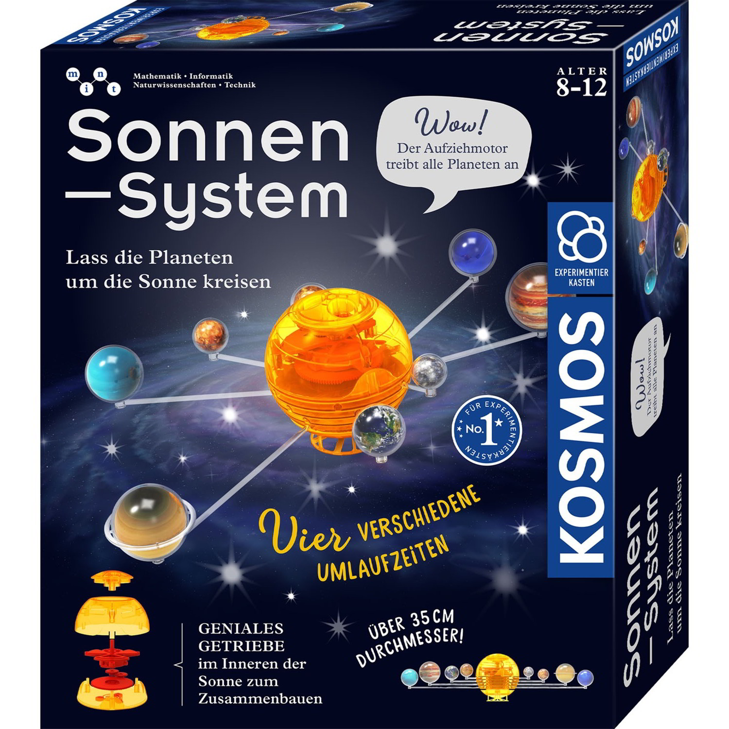 KOSMOS 671532 Naprendszer Tudományos Kísérletező Készlet - Német nyelvű (671532)