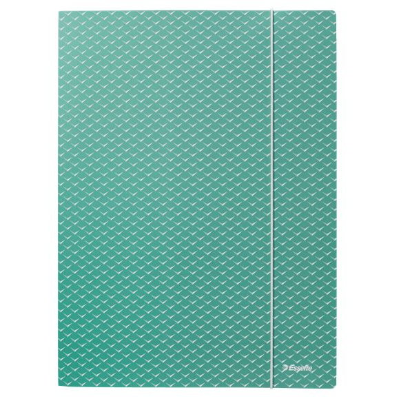 Esselte Colour'Breeze karton gumis mappa zöld (628493) (Esselte628493)