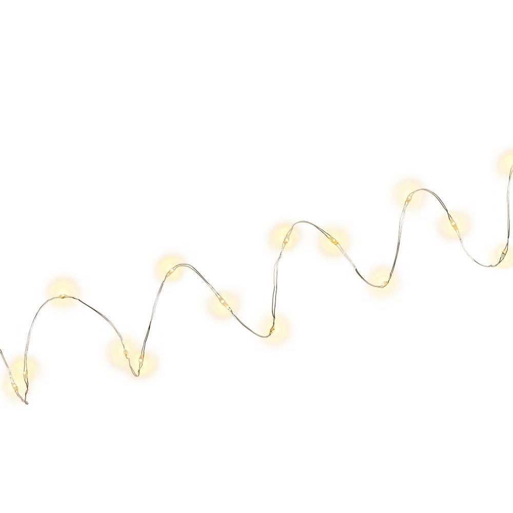 Goobay 66736 Beltéri LED fényfüzér 1,05m - Meleg fehér (66736)