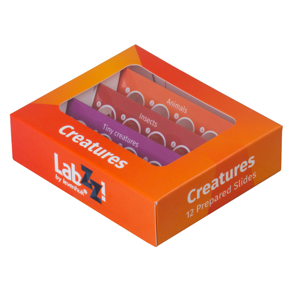 Levenhuk LabZZ C12 Élőlények - előkészített tárgylemez-készlet