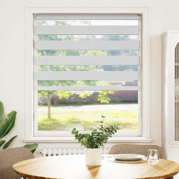 zebrafüggönnyel fehér szövetszélesség 100,9 cm poliészter