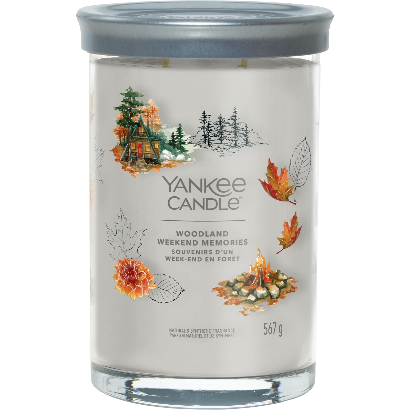 YANKEE GYERTYA Signature Tumbler Woodland Weekend Memories 567g, 2 kanóc (5038581161471)