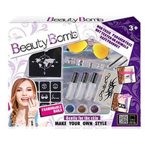 Magic Toys Beauty World Beauty Bomb csillámtetkó kreatív szett napszemüveggel (MKM985594)