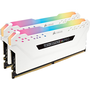 16GB 3200MHz DDR4 RAM Corsair Vengeance RGB CL16 fehér (2x8GB) (CMW16GX4M2C3200C16W)