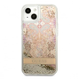 Guess Liquid Glitter Paisley Apple iPhone 13 mini hátlap tok arany (GUHCP13SLFLSD)
