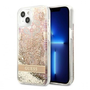 Guess Liquid Glitter Paisley Apple iPhone 13 mini hátlap tok arany (GUHCP13SLFLSD)